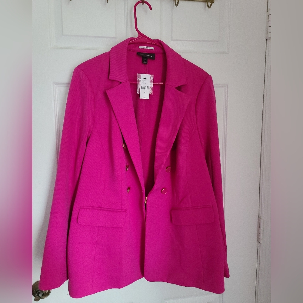 Pink blazer